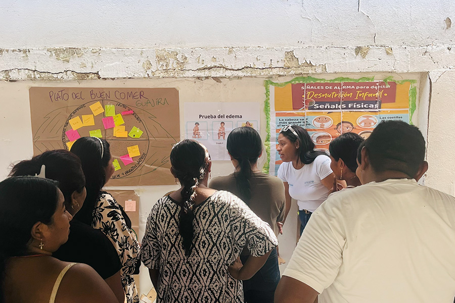 Agentes comunitarios en formación